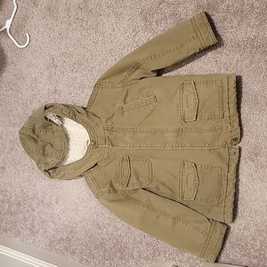 3t olive green boy jacket